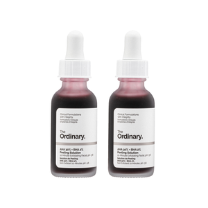 عبوتان من سيروم أحماض بشعار The Ordinary