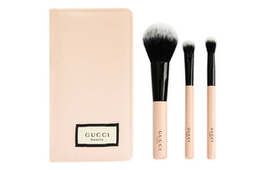 GUCCI Pink Makeup Brushes - Three pieces