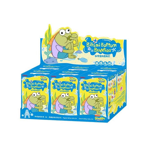 دمية محشوة لإحدى شخصيات بيكيني بوتوم من بوب مارت