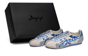 Onitsuka Tiger Runspark (custome) | إصدار خاص بلمسات من الأزرق الملكي.