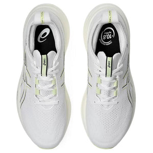 ASICS GEL-Nimbus 26 Comfortable and Versatile Mesh Shock-Absorbing Abrasion-Resistant Low-Top FF BLAST+ ECO, HYBRID ASICS GRIP Men's Fitness Test Running Shoes White Green