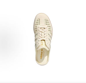 حذاء adidas Samba Mule مريح وعصري بتصميم مخرم كريمي - رفعة