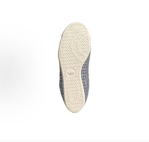 حذاء Adidas Stan Smith فضي مجدول لمظهر كاجوال مريح - رفعة