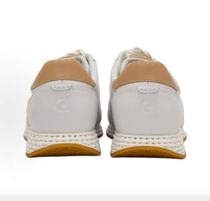 حذاء كول هان أبيض وبيج | Cole Haan White & Tan - رفعة