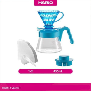 قمع ترشيح قهوة V60 من HARIO مادة Tritan لون أخضر - رفعة
