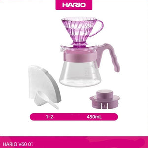 قمع ترشيح قهوة V60 من HARIO مادة Tritan لون أخضر - رفعة