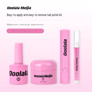 للعناية بالأظافر | مجموعة جل لاصق الأظافر Oolala Meijia - رفعة