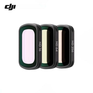 DJI Osmo Pocket 3 Magnetic مجموعة فلاتر اوسمو بوكيت 3 مغناطيسية اصلية ND16/64/256 لملحقات كاميرا دي جيه اي اوسمو بوكيت 3.