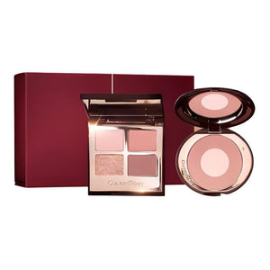 CT Eyeshadow and Blush Gift Box Makeup Set Easy to Color and Shape Contouring, 4.6g+8g