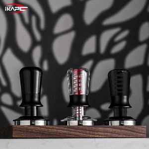 مكبس قهوة اسبريسو معاير IKAPE بضغط ثابت شفاف - رفعة
