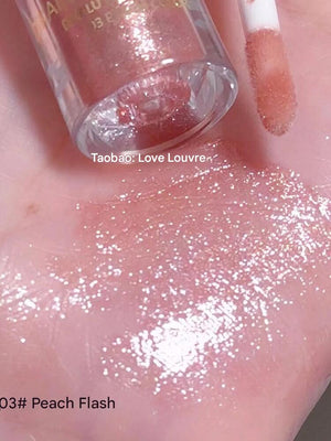 ملمع شفاه Lip Gloss بلمعة جليتر براقة وتغطية فائقة - رفعة