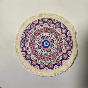 سجادة ماوس Mouse Pad بتصميم سجاد تركي كلاسيكي فاخر - رفعة