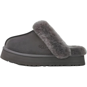 شبشب منزلي UGG Disquette الرمادي من الأمام