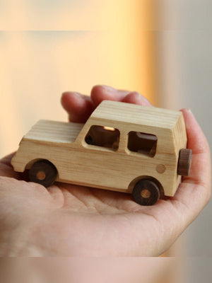 سيارات خشبية للأطفال Wooden Toys ألعاب خشبية - رفعة