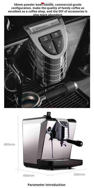 Nuova Simonelli Oscar II ماكينة Espresso إيطالية احترافية.