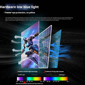 شاشة KTC 24-inch 260Hz monitor hardware low blue light gaming screen H25T7 third generation high refresh rate e-sports screen.