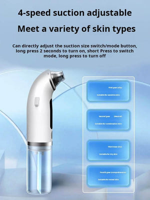 جهاز تنظيف البشرة الفقاعي بالماء والشفط Water Bubble Facial Cleaner.