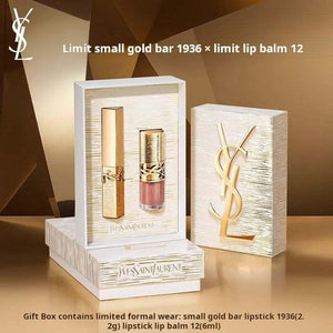 YSL Saint Laurent Lipstick and Lip Gloss Makeup Set Limited Edition.