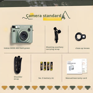 FUJIFILM Insult WIDE400 Primary Imaging Camera with a wide wide field of view