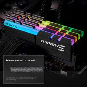 ذاكرة رام G.Skill Trident Z RGB DDR4 للألعاب - رفعة