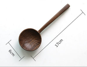 طقم أدوات مائدة Wooden Cutlery خشبية فاخرة - رفعة