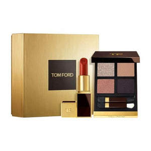 طقم مكياج Tom Ford Qixi Limited: أحمر شفاه، آيشادو وحقيبة يد.