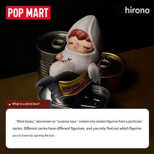 مجسم Pop Mart Hirono Tamed Wildgrass Blind Box عشوائي.