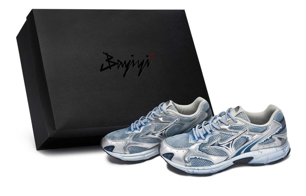 811 Made x Mizuno Speed 2K  Silver Blue