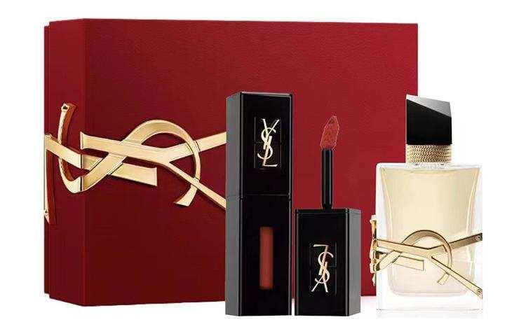 YSL Saint Laurent Long-lasting Lipstick Gift Box (Set of 2).