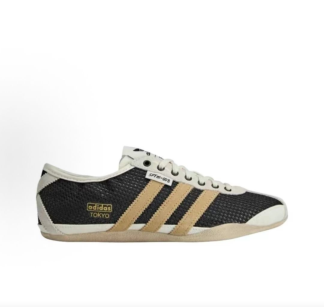 حذاء adidas TOKYO SFTM-008 أسود وبيج أصلي 100%