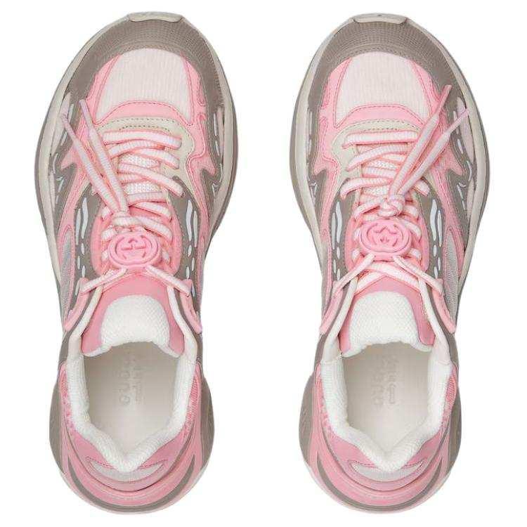 GUCCI 2.0 Mesh Leather  Pink.