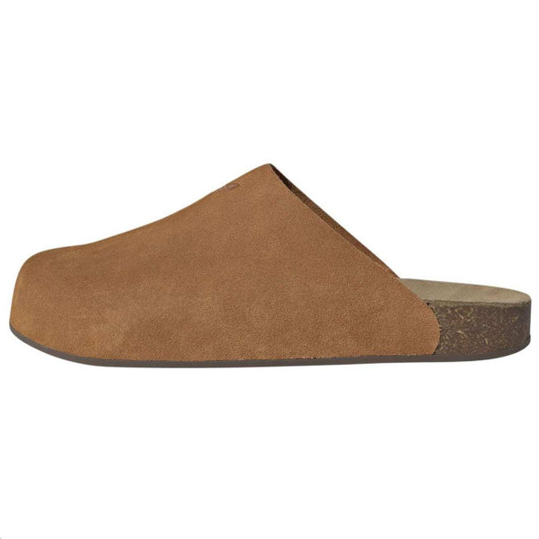 adidas originals Adimule Comfortable and versatile anti-abrasion and non-slip toe slippers unisex in dark brown