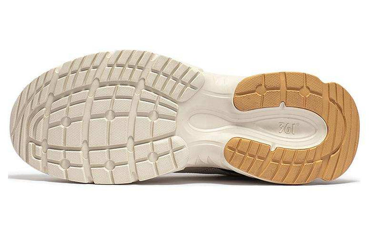 نعال حذاء 361 ملون بيج رمادي بني بتصميم مطاطي مريح ومتين ضد الصدمات لرياضة المشي والأنشطة اليومية