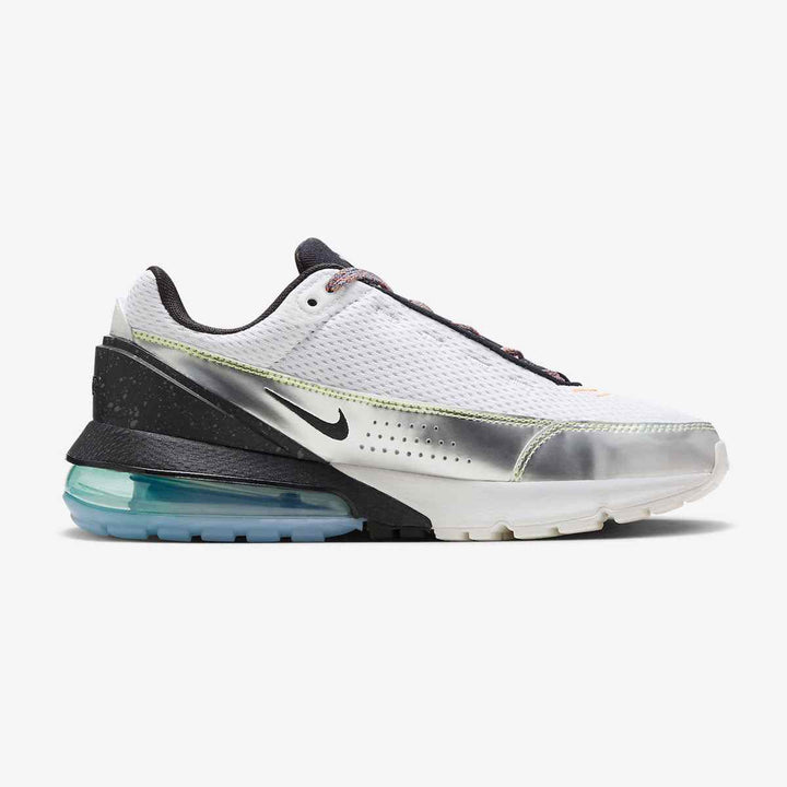 Nike Air Max 270 sneaker with futuristic design, featuring bold color accents and durable sole for exceptional comfort.