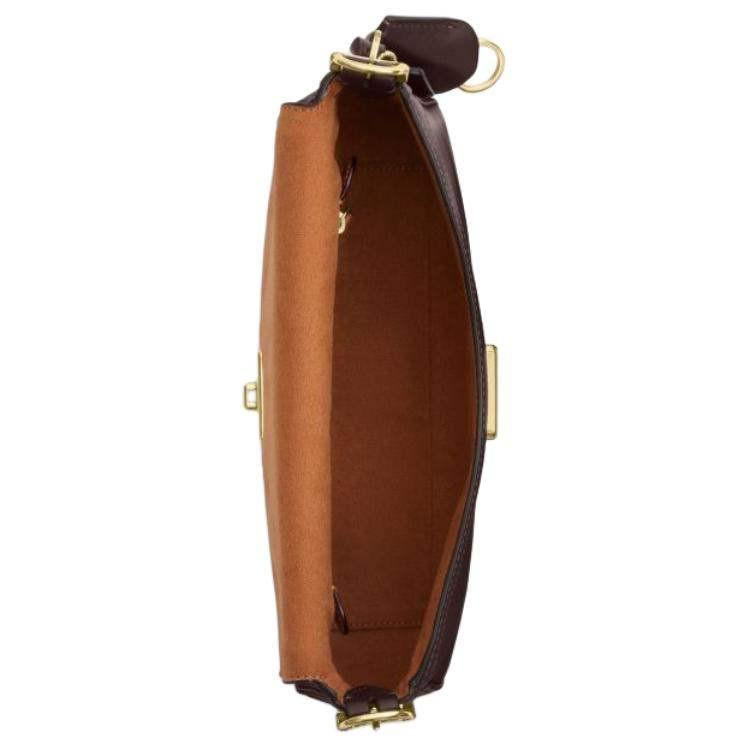 COACH Etta 25 Small Espresso Bag.