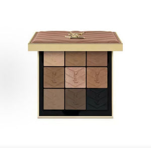 YSL Couture 9-Color Eyeshadow Palette: Easy to apply, natural, and long-lasting, 17.5g (2026 New Arrival)