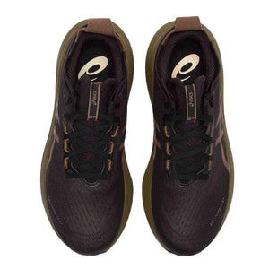 حذاء ركض ASICS GEL-NIMBUS 27 PLATINUM باللون الأسود للرجال.