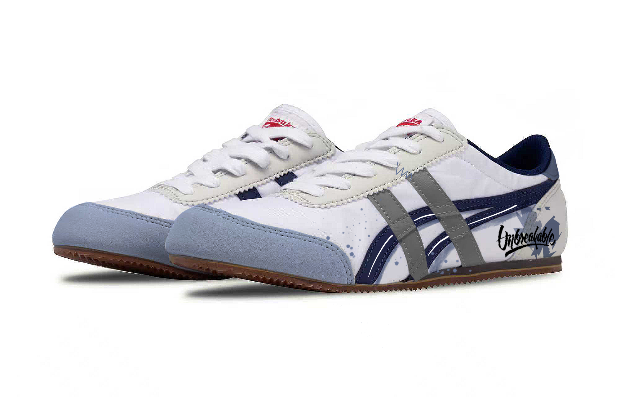 onitsuka tiger mexico 66 Blue and White.