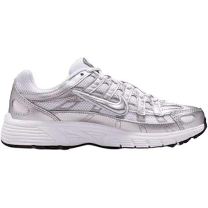 Nike P-6000 Comfortable  Silver Gray White.
