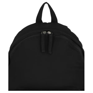 Polo Ralph Lauren brand logo design zipper closure canvas backpack unisex couple style black