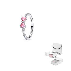 Pandora 925 Silver Zirconia Ring.