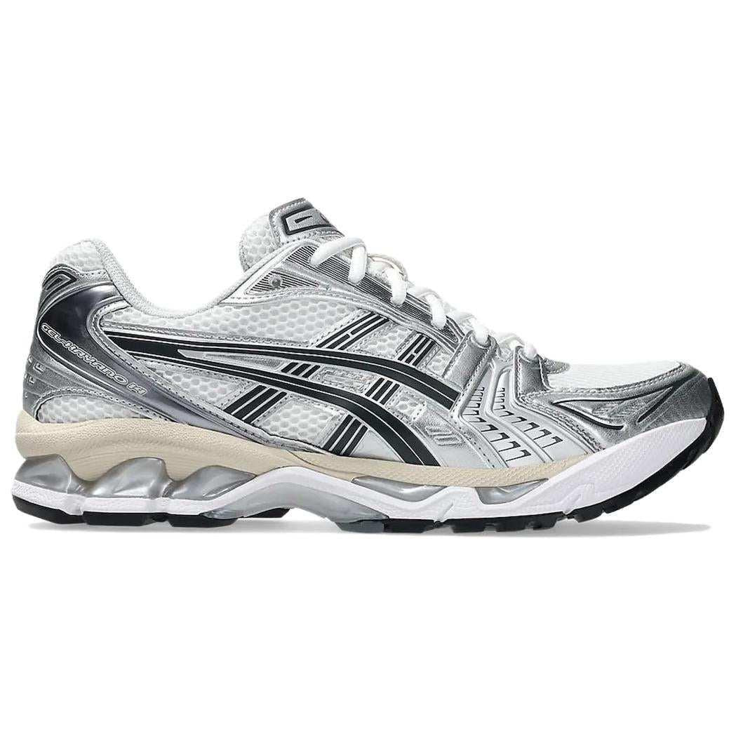ASICS Gel-Kayano 14 Silver White.
