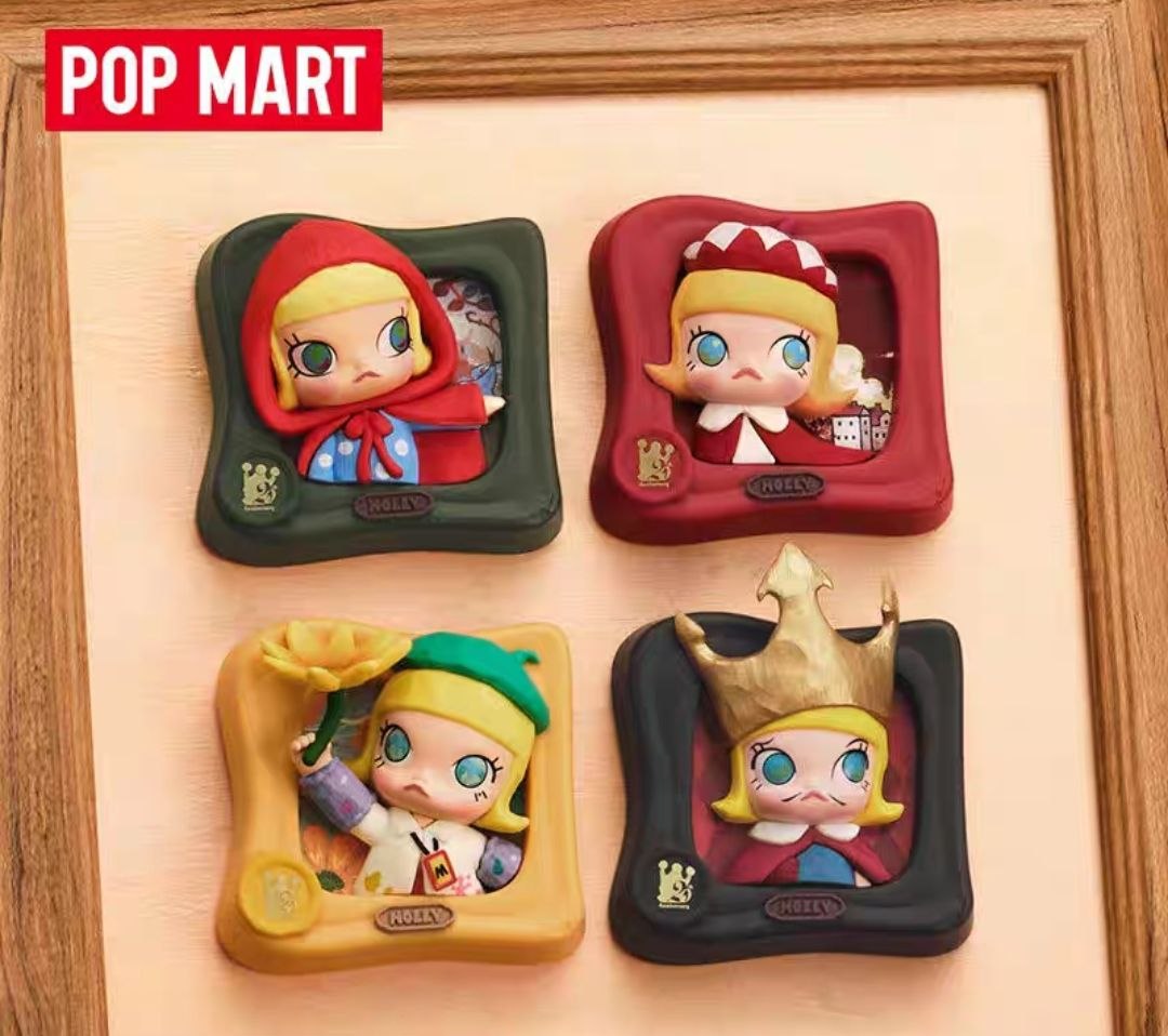 أصلي 100% مغناطيس ثلاجة POP MART Molly صندوق عشوائي