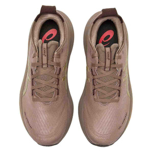 حذاء الجري ASICS GEL-NIMBUS 27 LUXE بلون Taupe Grey.