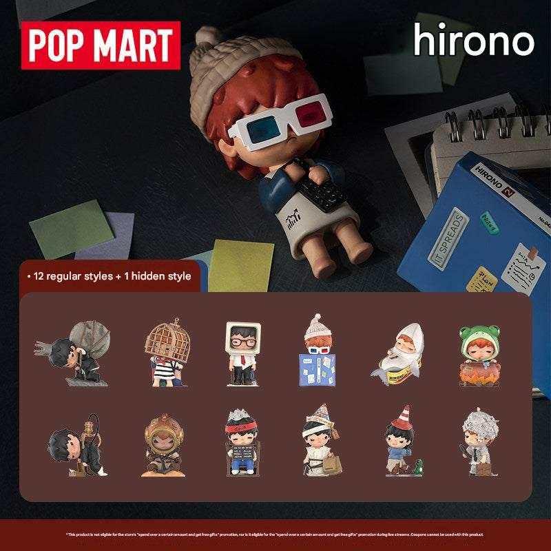 مجسم Pop Mart Hirono Tamed Wildgrass Blind Box عشوائي.