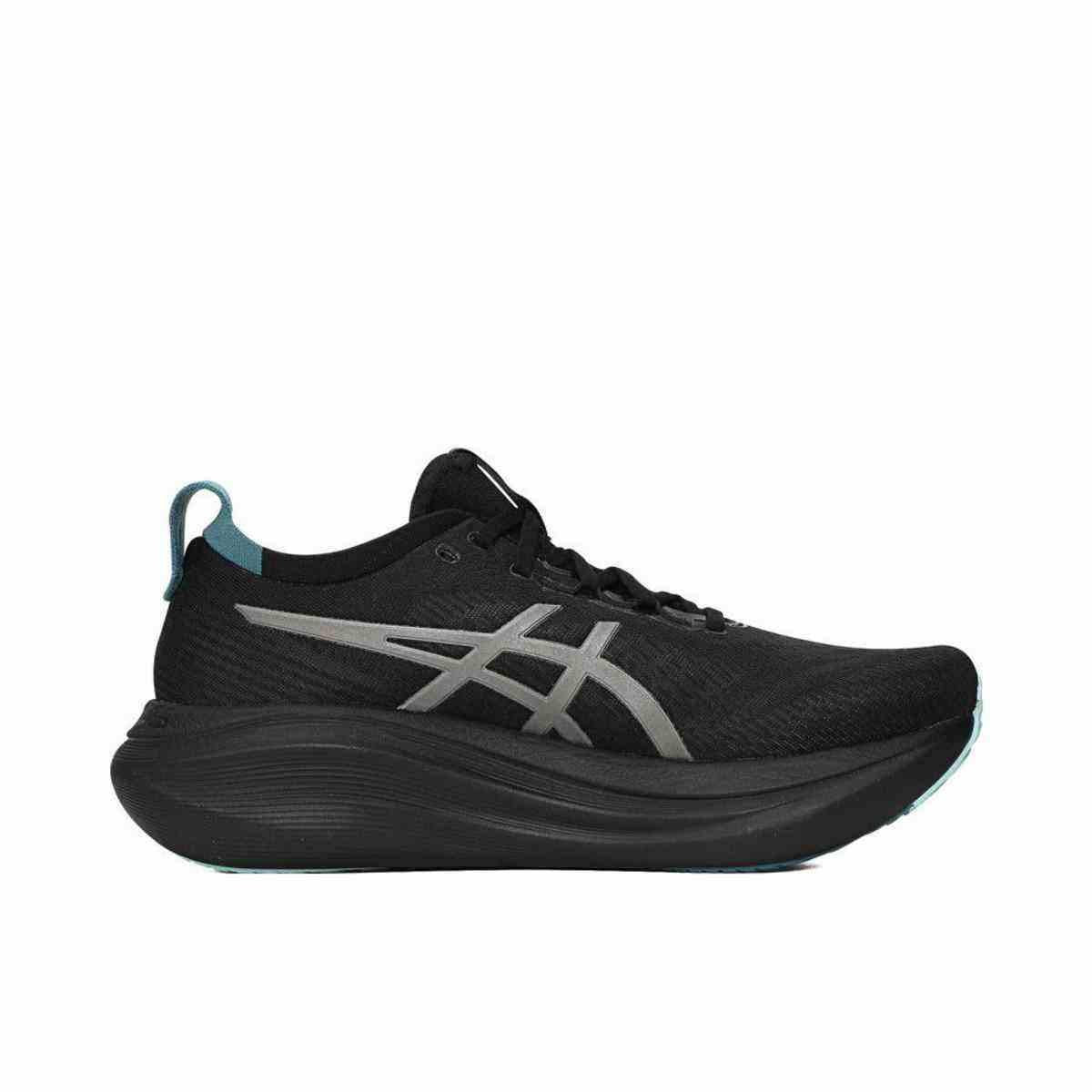 حذاء Asics GEL-NIMBUS 27 للجري بتقنية PureGEL لون أسود.