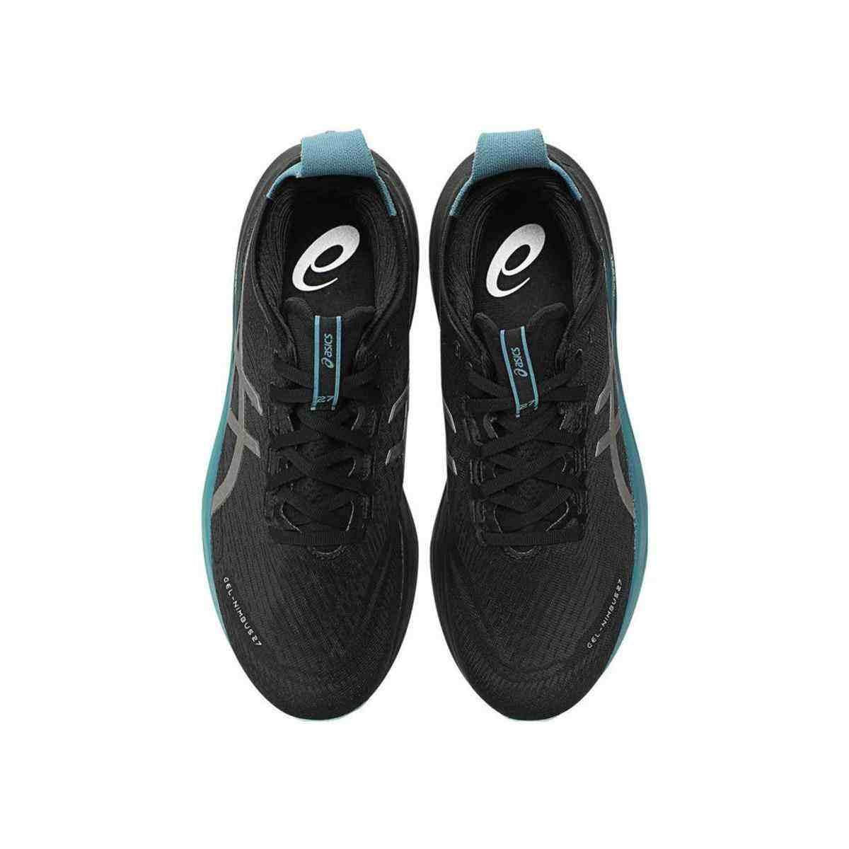 حذاء Asics GEL-NIMBUS 27 للجري بتقنية PureGEL لون أسود.