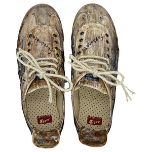 [Custom Sneakers] Onitsuka Tiger MEXICO 66 Hand-Painted Brown.