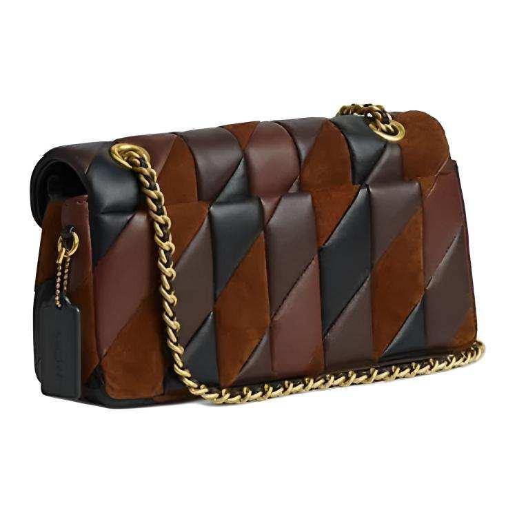COACH Tabby 20 Maple Dark Brown.