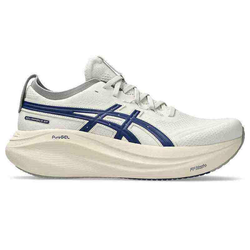 حذاء جري ASICS GEL-NIMBUS 27 بتقنية PureGEL مريح.